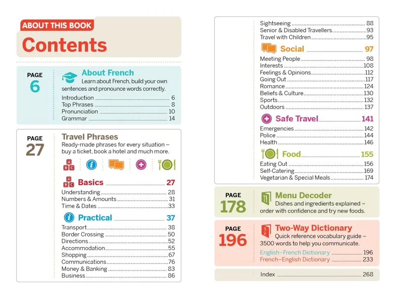 Lonely Planet French Phrasebook and Dictionary-1